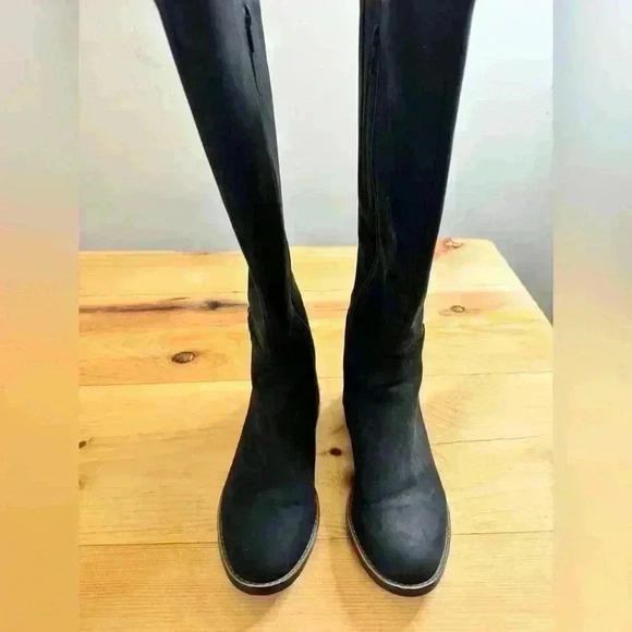 Clark’s Collection Camzin Branch Riding Buckle Detail Leather Comfortable  Boots - Picture 5 of 14